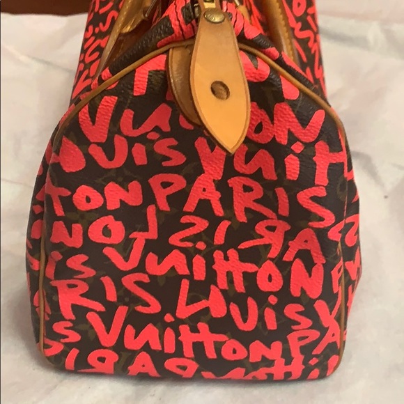 Louis Vuitton Monogram Graffiti Speedy - Picture 6 of 9
